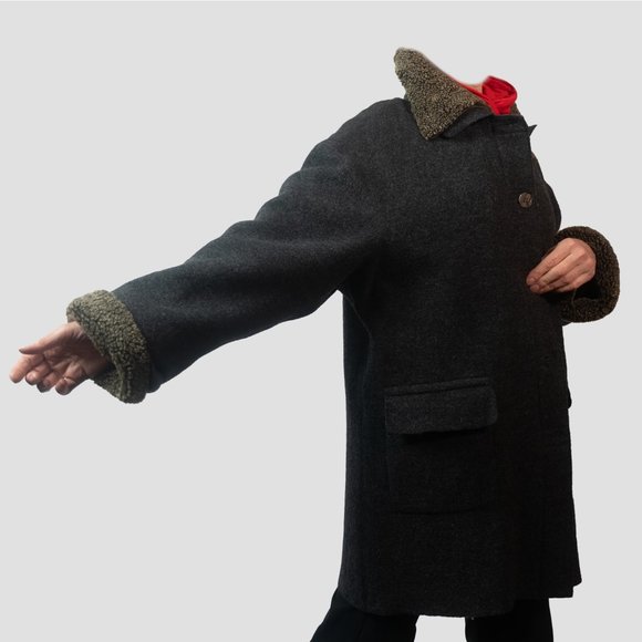 Vintage Hilary Radley Wool Coat (with removable liner) - Picture 1 of 6